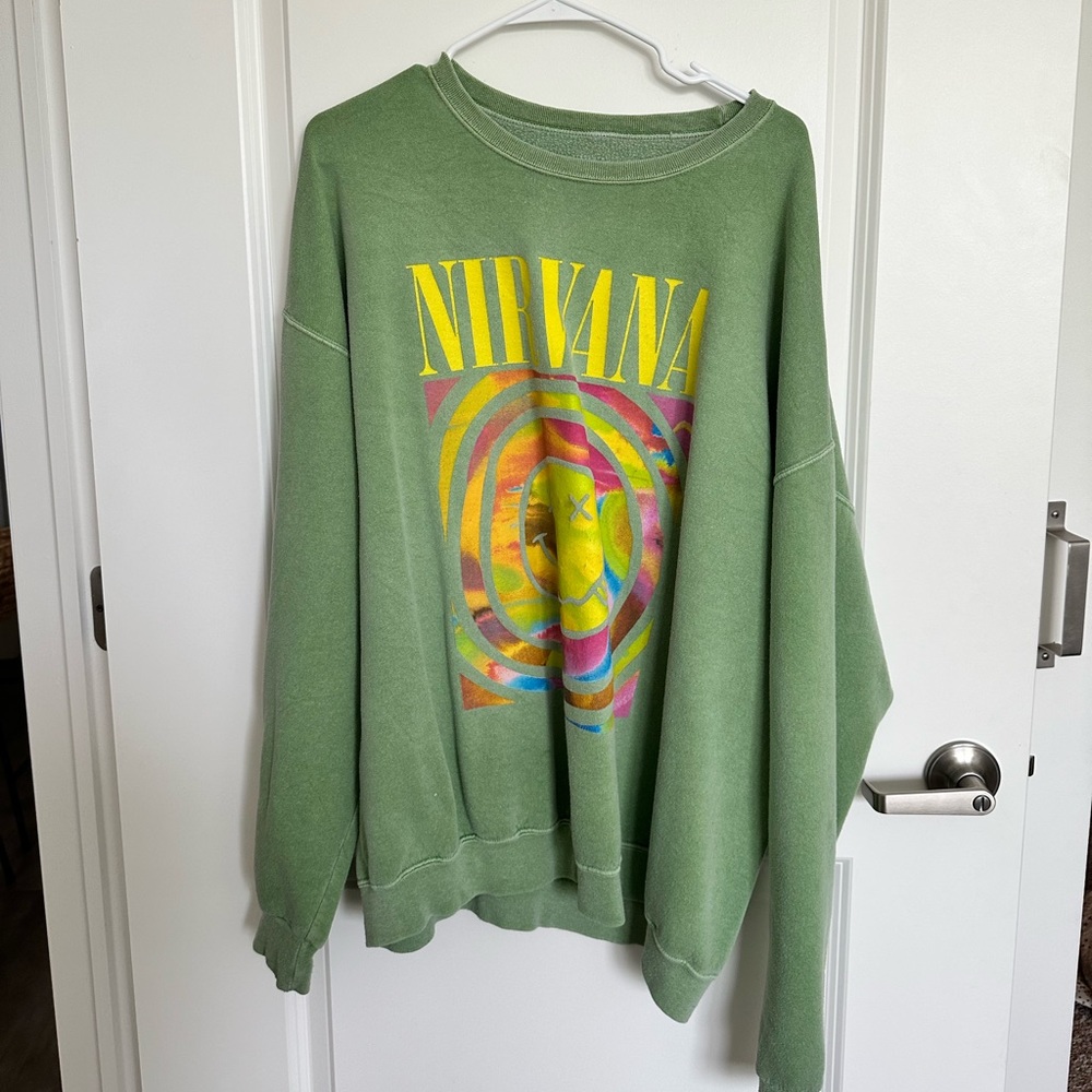 Urban outfitters nirvana sweatshirt